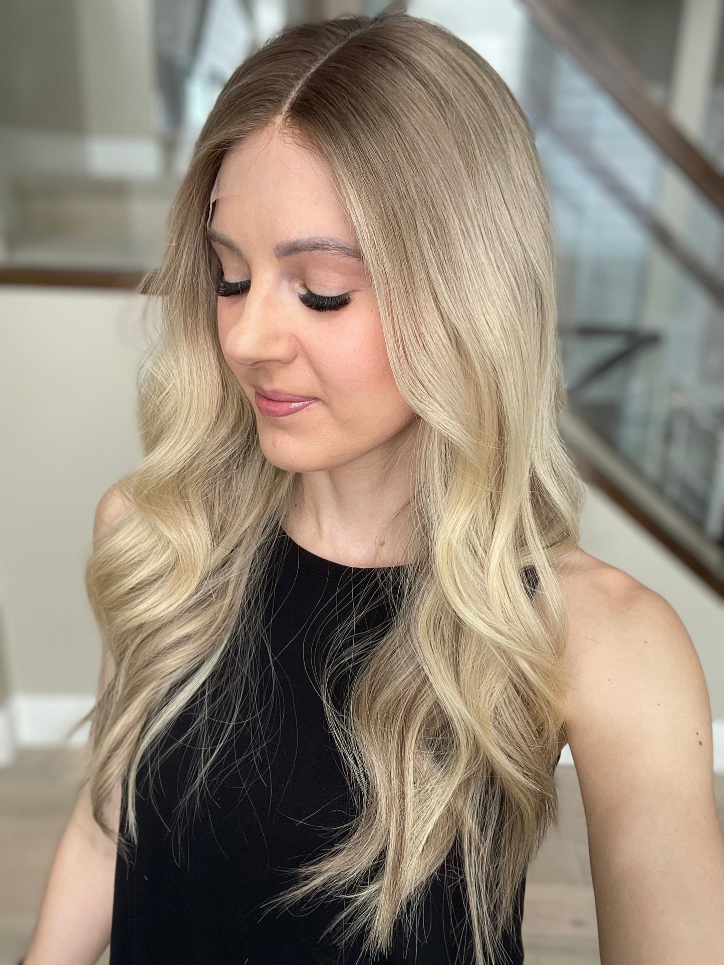 RESERVED FOR ZENNETTE - 25" Ashley Luxury Cap Lace Top Wig (M)