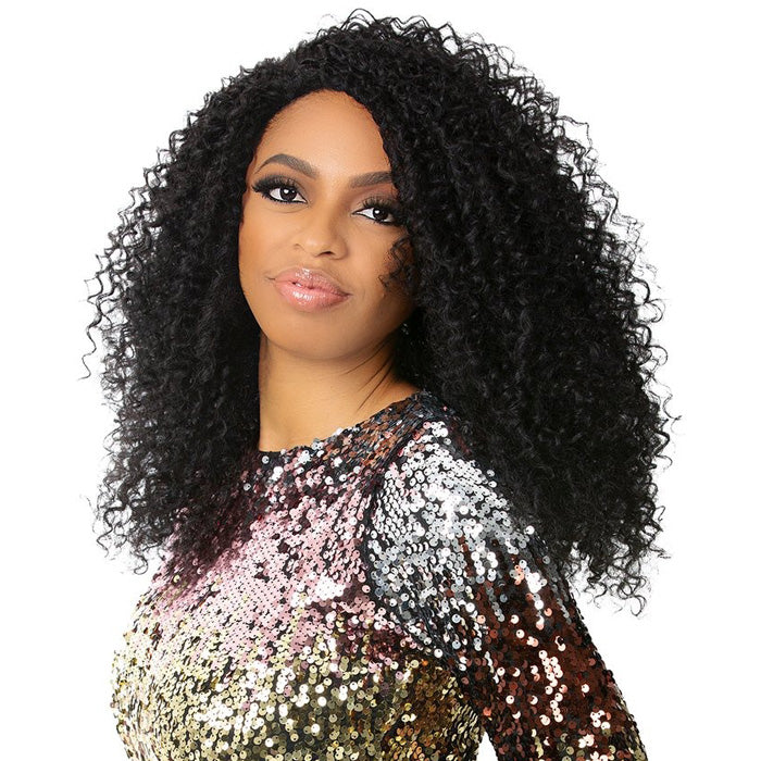 Nutique BFF Human Hair Blend Half Wig - DAVIDA