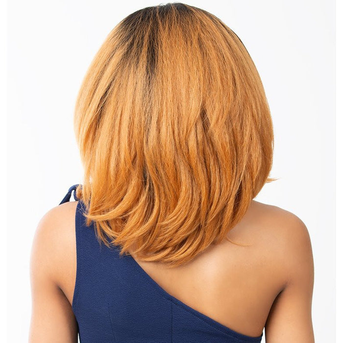 Nutique BFF Human Hair Blend Half Wig - TRENICE