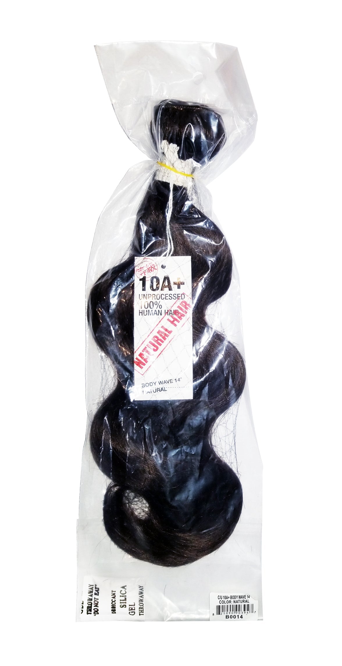 Shake-N-Go 100% Unprocessed Natural Human Hair 10A+ BODY WAVE 14"-22"