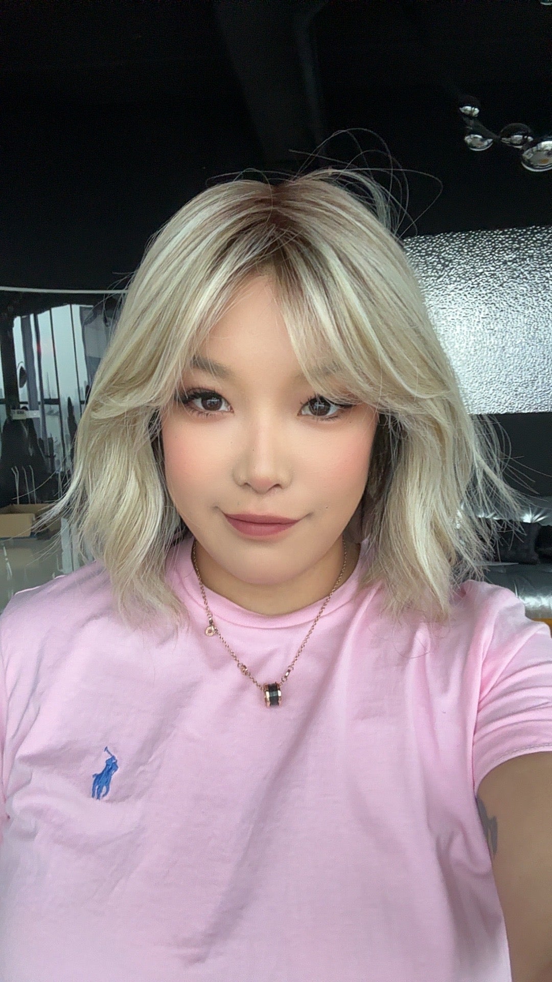 [PRE-ORDER] JBEXTENSION BONNIE MONO GOLDEN BLONDE Full Monofilament Handmade Full Lace Full Hand Tied Wig 12 Inches Golden Blonde With Dark Root Mono Lace Handmade Futura Fiber Glueless Wig BONNIE MONO GOLDEN BLONDE【BENDY EAR TABS】