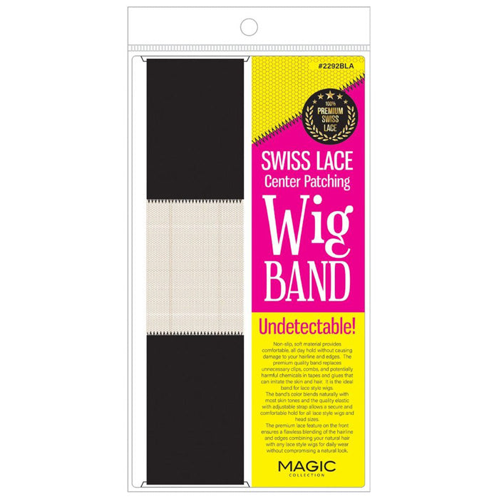 Magic Collection Swiss Lace Wig Band - CENTER PATCHING