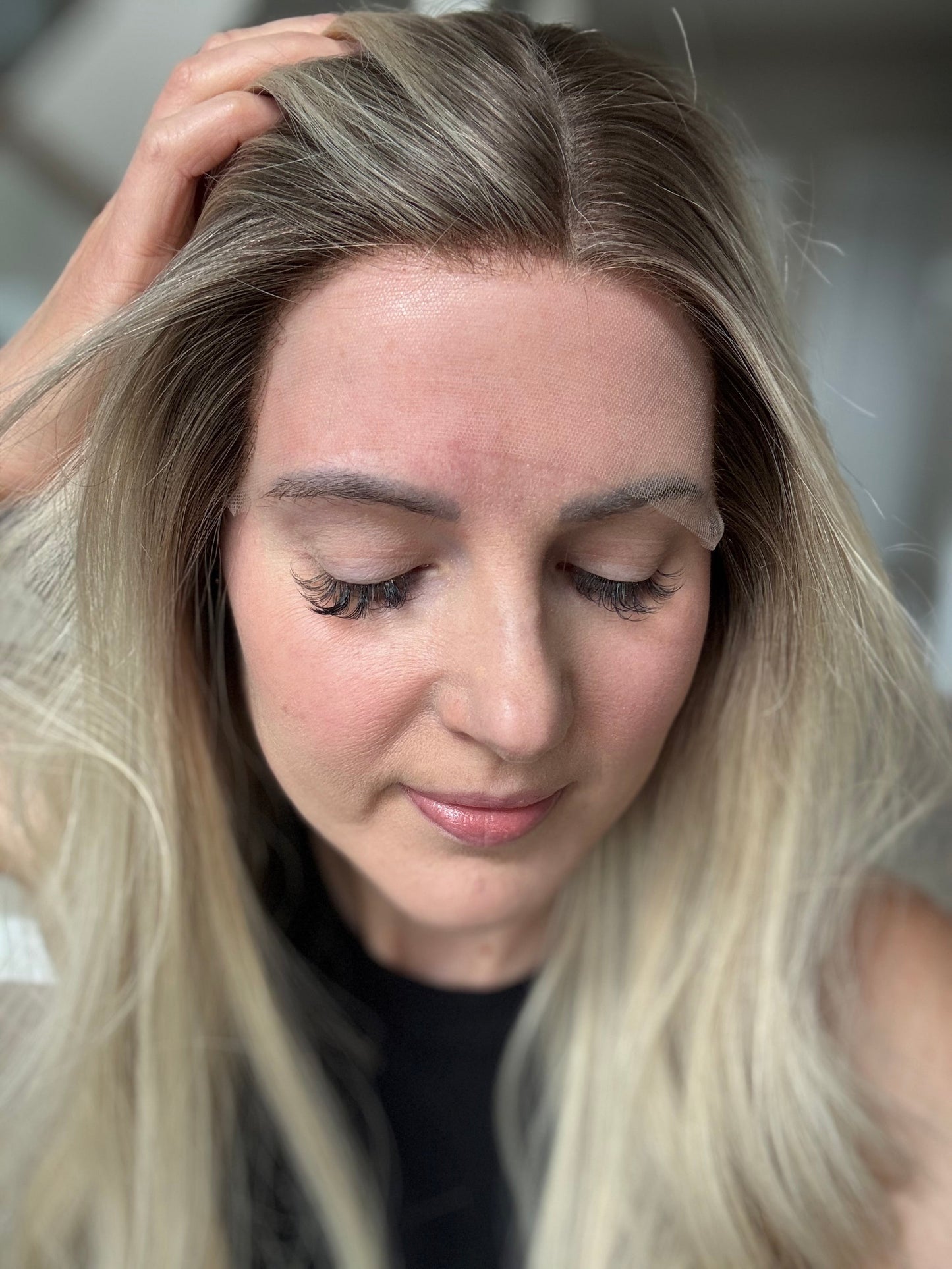 RESERVED FOR ZENNETTE - 26" Ashley Luxury Cap Lace Top Wig (M) August 1