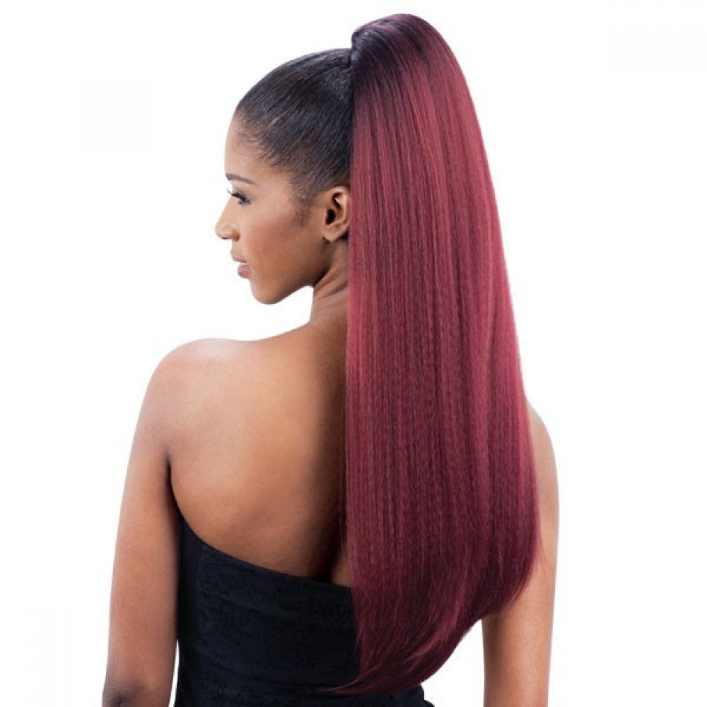 Freetress Equal Drawstring Ponytail YAKY BOUNCE 30 Inch