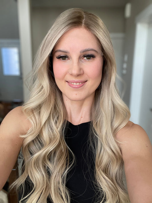 RESERVED FOR ZENNETTE - 26" Ashley Luxury Cap Lace Top Wig (S)