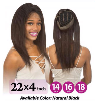 New Born Free Ali 100% Unprocessed Virgin Human Hair 360 Full Lace Frontal STRAIGHT 14"-16"