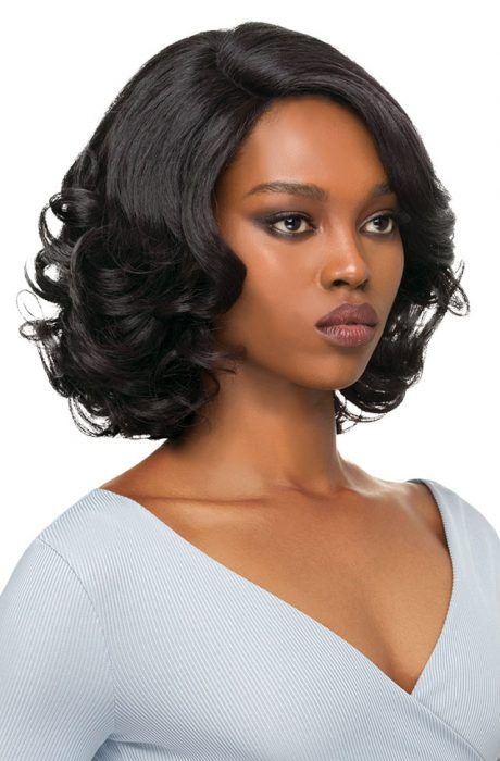 Outre Synthetic Swiss Lace L Parting Lace Front Wig - JAYLA