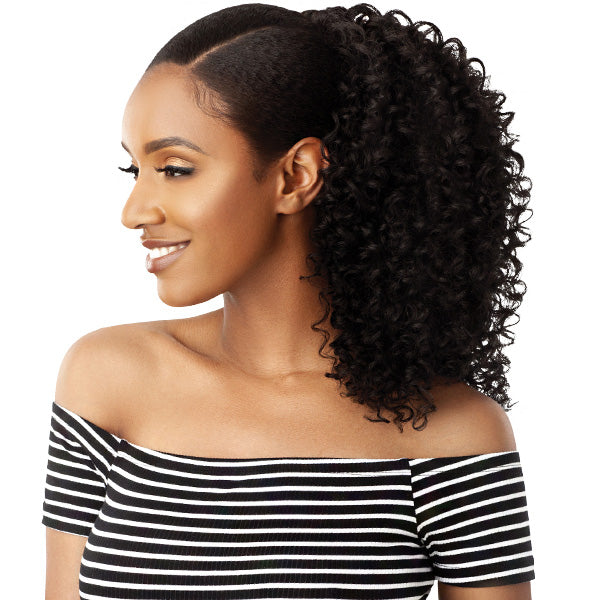Outre Big Beautiful Hair Drawstring Ponytail 3B BOUNCY CURLS 18"
