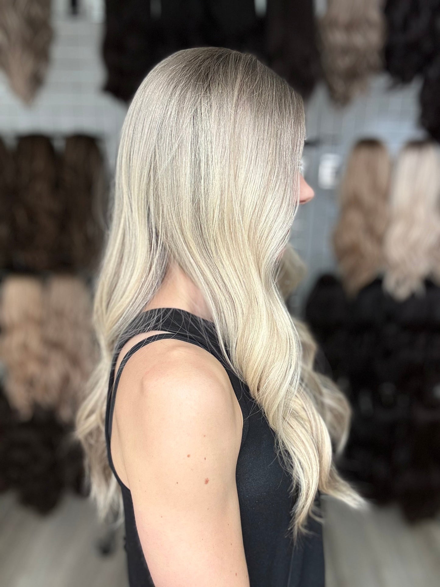 RESERVED FOR ZENNETTE - 26" Ashley Luxury Cap Lace Top Wig (M) March 9th