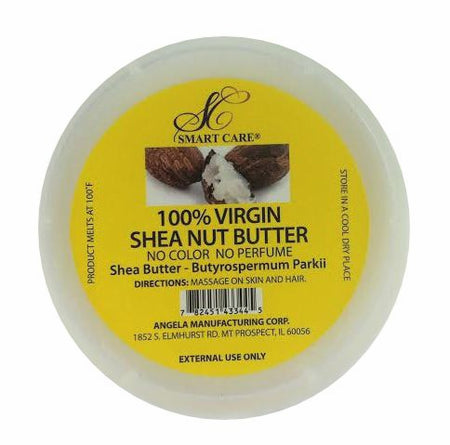 Smart Care White 100% Virgin Shea Nut Butter 1 oz / 8 oz / 15 oz