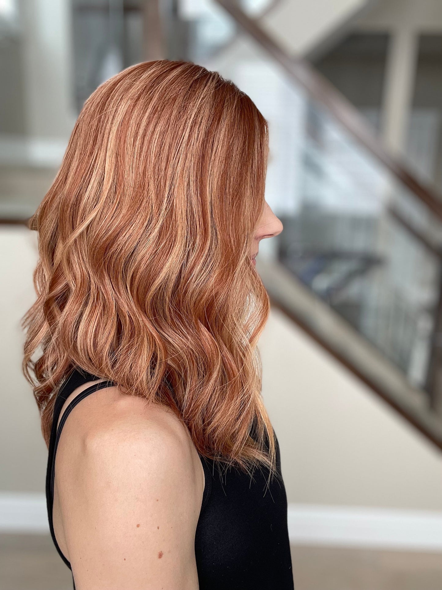 RESERVED FOR NICOLE: 21" Lauretta Luxury Cap Lace Top Wig (S)(FINAL SALE)