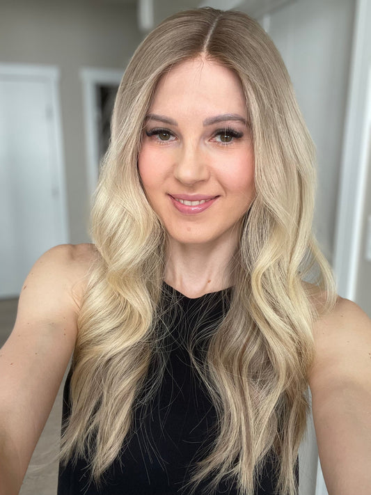 RESERVED FOR ZENNETTE - 25" Ashley Luxury Cap Lace Top Wig (M)