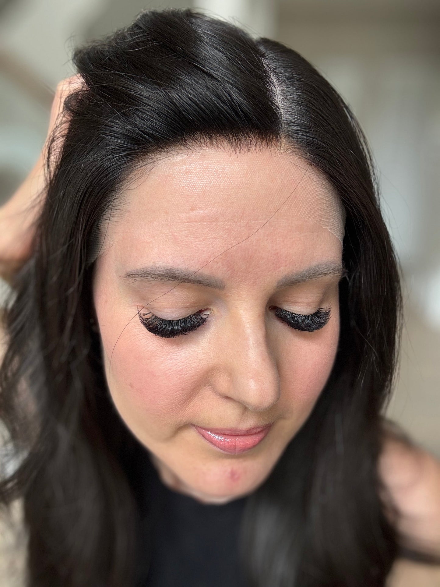 RESERVED FOR Sandy - 21" Zara Comfort Cap Silk Top Wig (S)