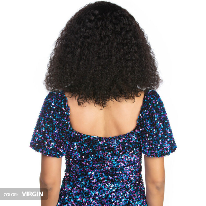 Harlem 125 5 Star Master 100% Virgin Human Hair Indian Remi Wet & Wavy 4" HD Lace Front Wig - DEEP 18"