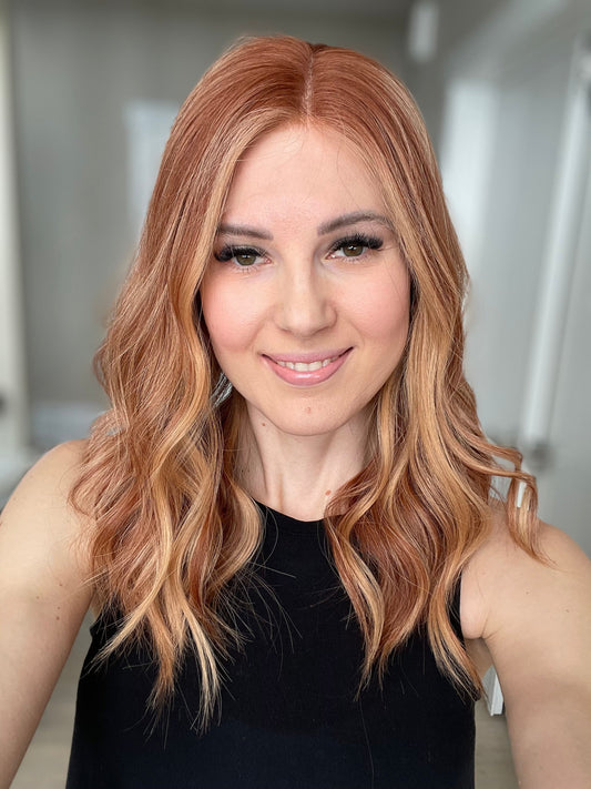 RESERVED FOR NICOLE: 21" Lauretta Luxury Cap Lace Top Wig (S)(FINAL SALE)