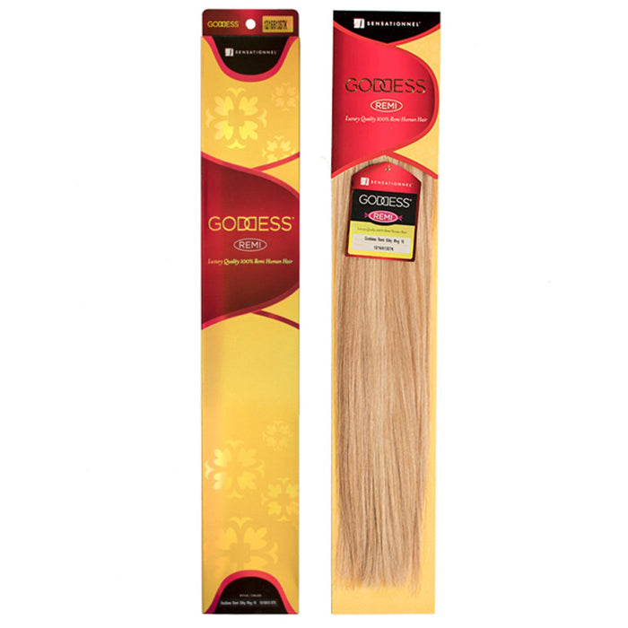 Sensationnel Goddess Remi Human Hair Weave - SILKY 10/16"