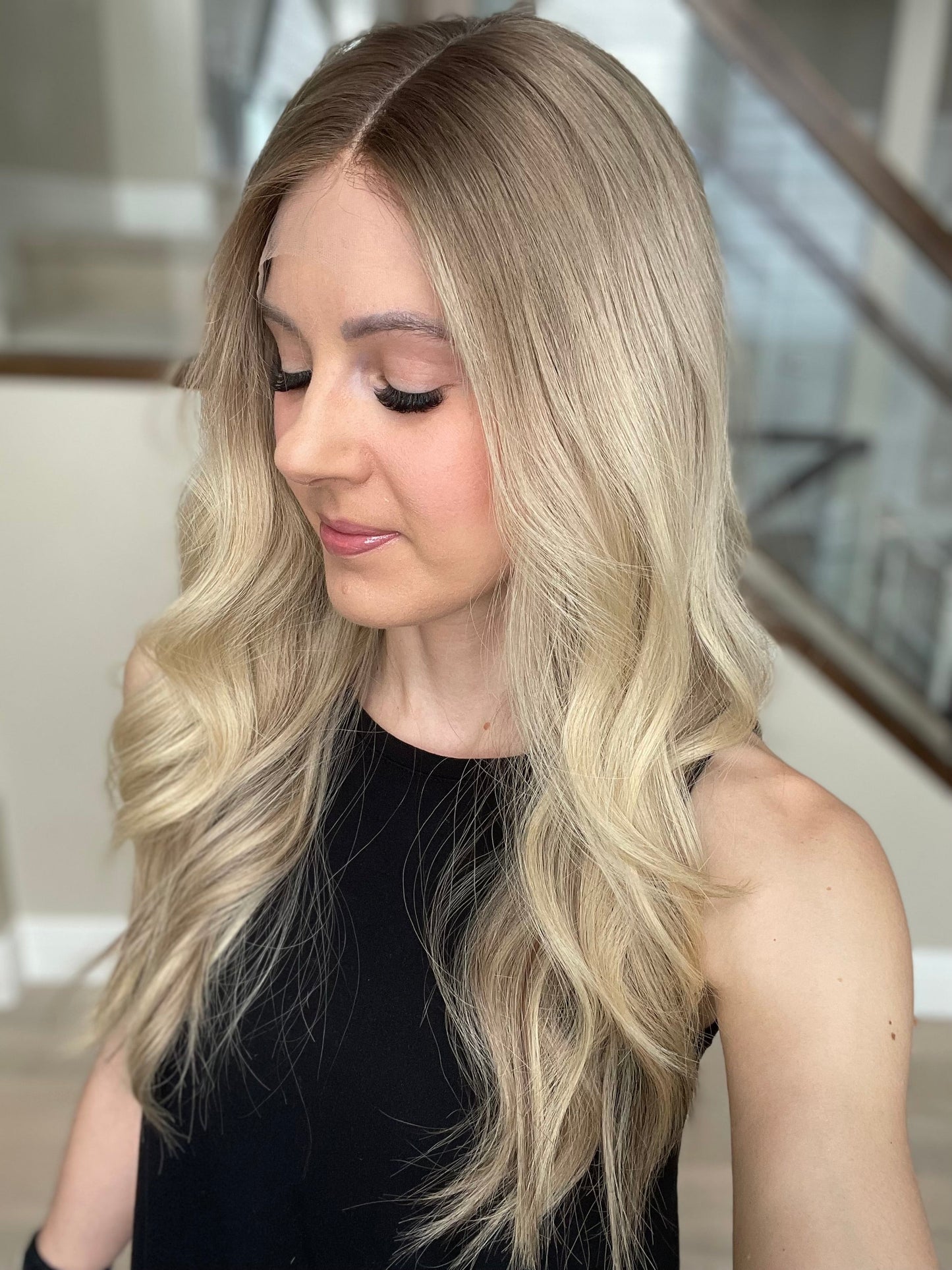 RESERVED FOR ZENNETTE - 25" Ashley Luxury Cap Lace Top Wig (M)