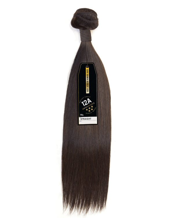 Bare & Natural Unprocessed 100% Virgin Human Hair STRAIGHT 12A 10-22