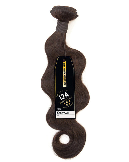 Bare & Natural Unprocessed 100% Virgin Human Hair BODY WAVE 12A 10-22