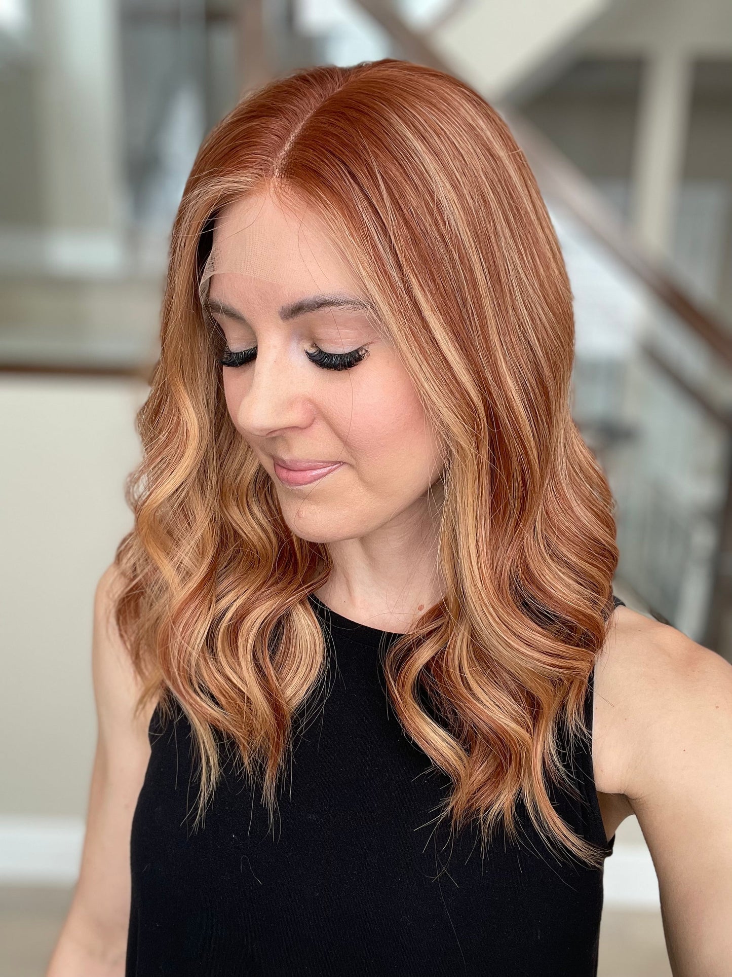 RESERVED FOR NICOLE: 21" Lauretta Luxury Cap Lace Top Wig (S)(FINAL SALE)