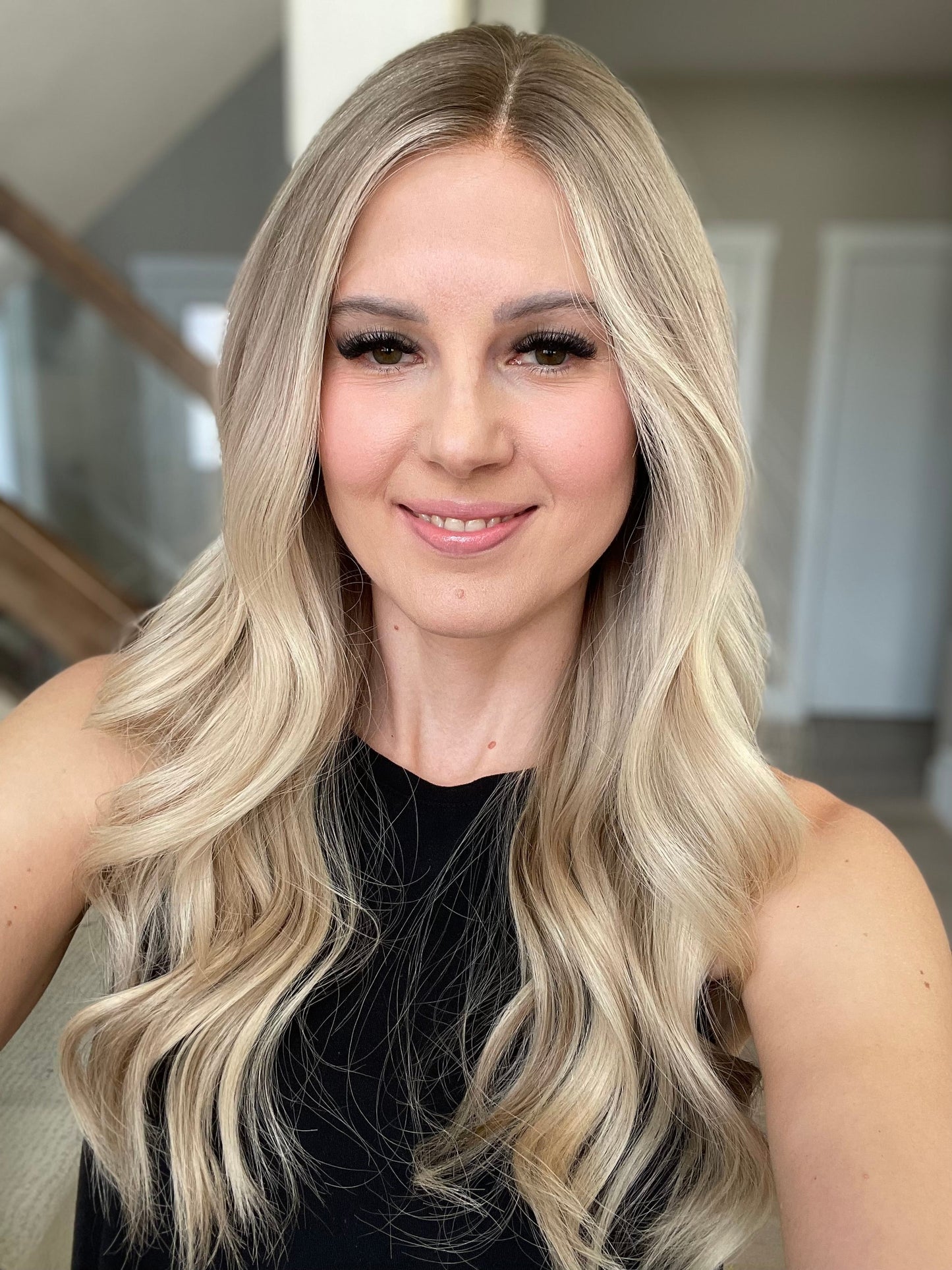 Reserved for Zennette - 25" Ashley Luxury Cap Lace Top Wig (M)