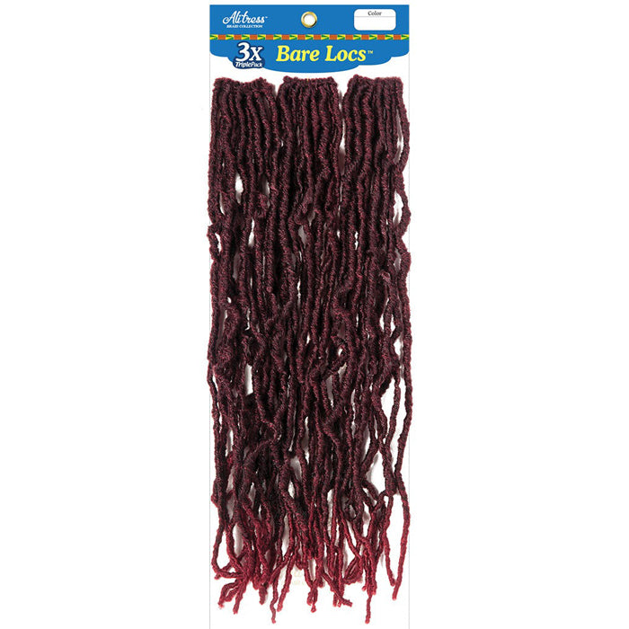 AliTress Pre-Looped Crochet Braids - 3X BARE LOCS 20"