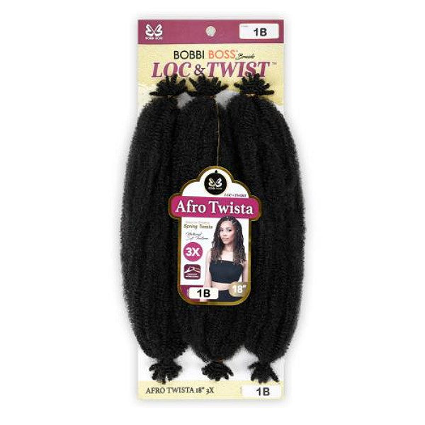 Bobbi Boss Crochet Braids Loc & Twist - 3X AFRO TWISTA 18"