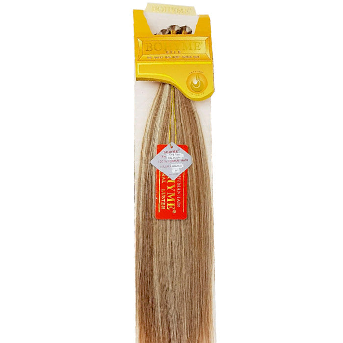 Bohyme Gold 100% Remy Human Hair Weave - SILKY STRAIGHT 14/18/22" (Hand-Tied)
