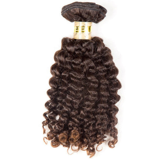 Bohyme Birth Remi 100% Unprocessed Virgin Human Hair Weave - TIGHT CURLS 14" (Machine Tied)