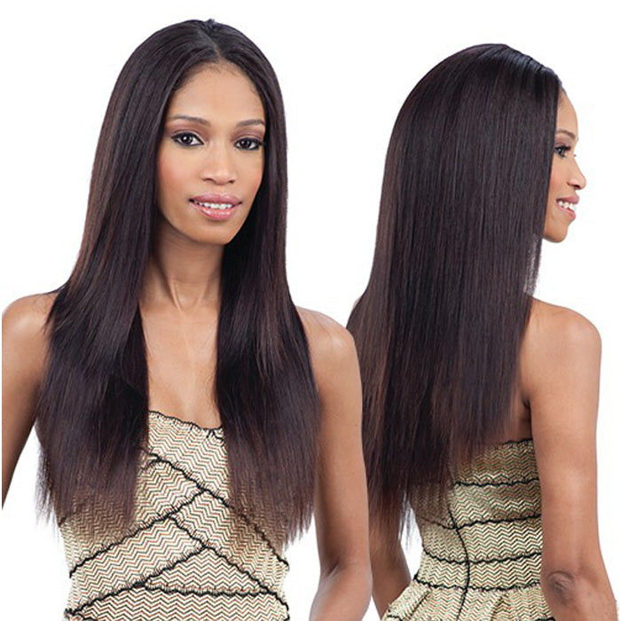 Saga Naked Brazilian Virgin Remy 100% Human Hair Weave - BRAZILIAN STRAIGHT 7 Pcs + Closure (Multi-Length)