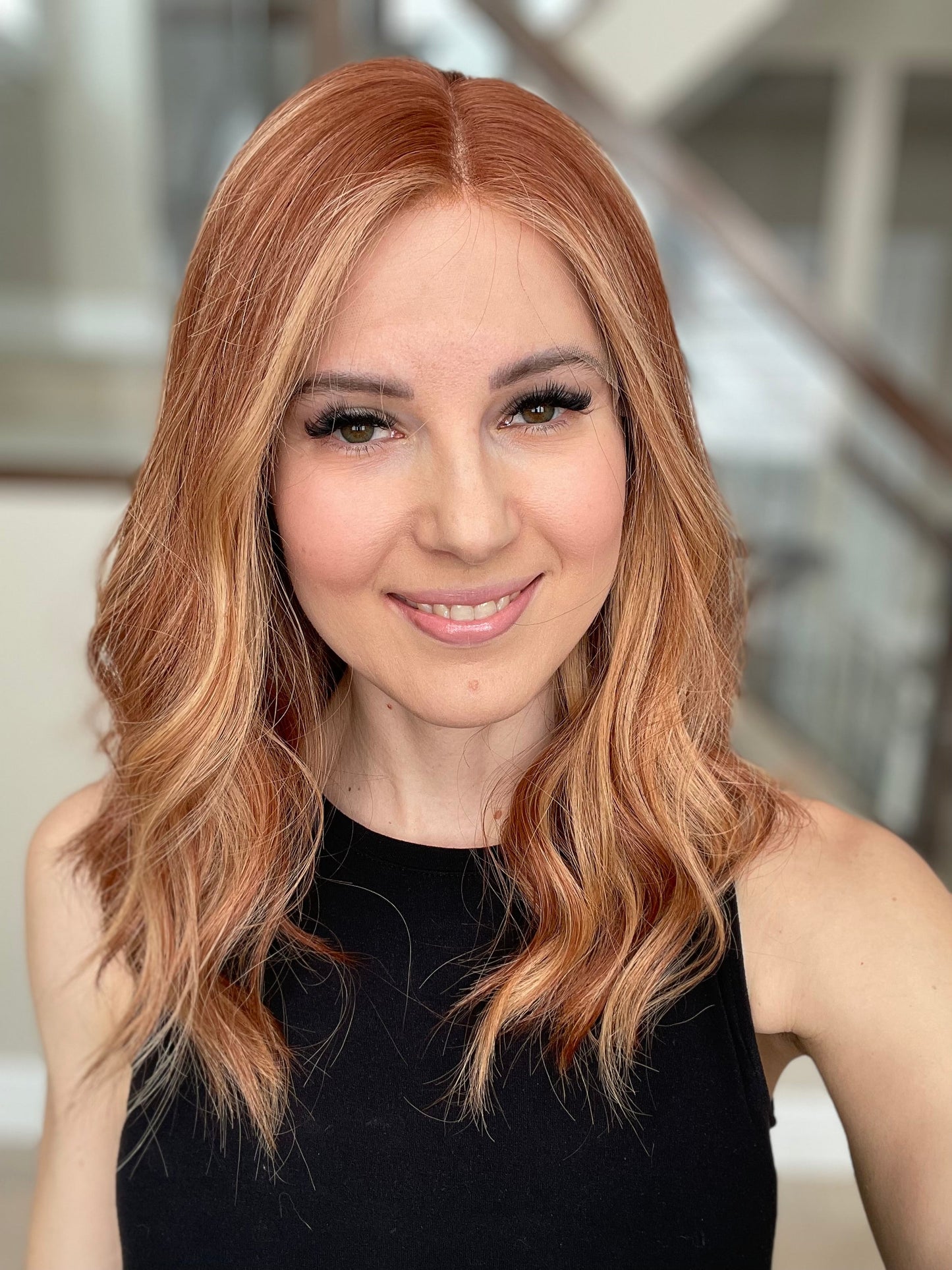 RESERVED FOR NICOLE: 21" Lauretta Luxury Cap Lace Top Wig (S)(FINAL SALE)