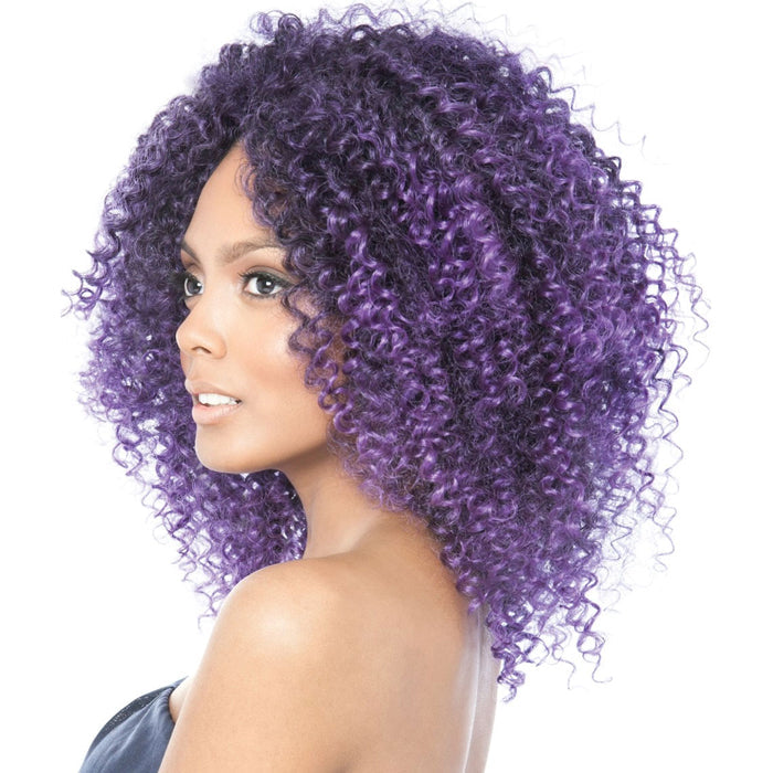 Mane Concept Isis Afri Naptural Caribbean Faux Remi Pre-Looped Crochet Braid Bundle - 3A WATER WAVE 10" 2X