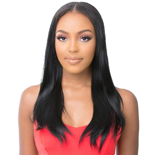It's a Wig 100% Natural Human Hair HH U Part Wig - STRAIGHT 22"