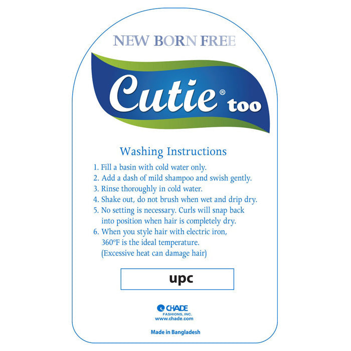 Chade Cutie Full Wig - CTT112 CUTIE TOO 112