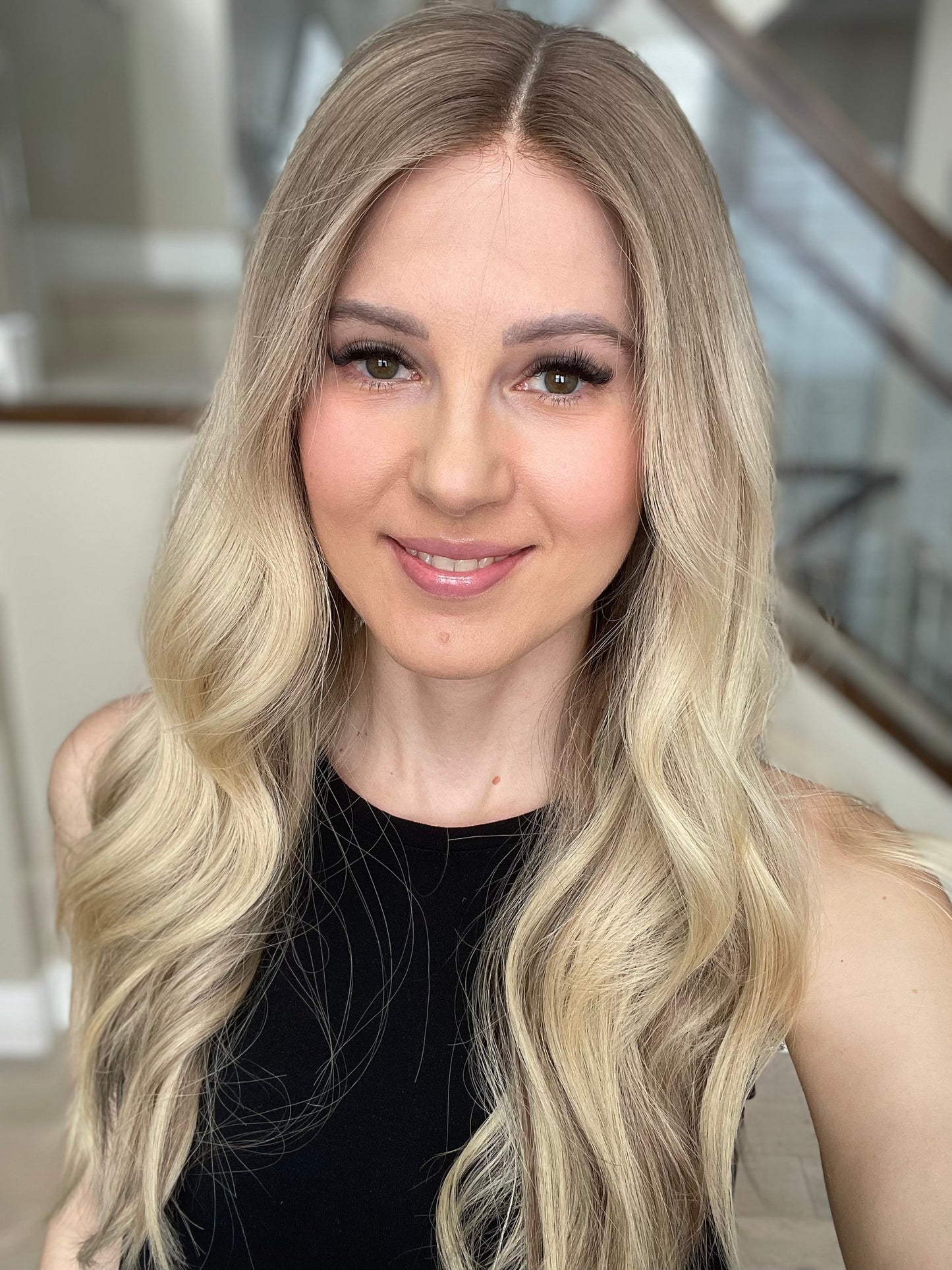 RESERVED FOR ZENNETTE - 25" Ashley Luxury Cap Lace Top Wig (M)