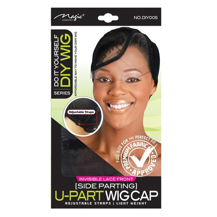 Magic DIY Wig Invisible Lace Front U-Part Cap