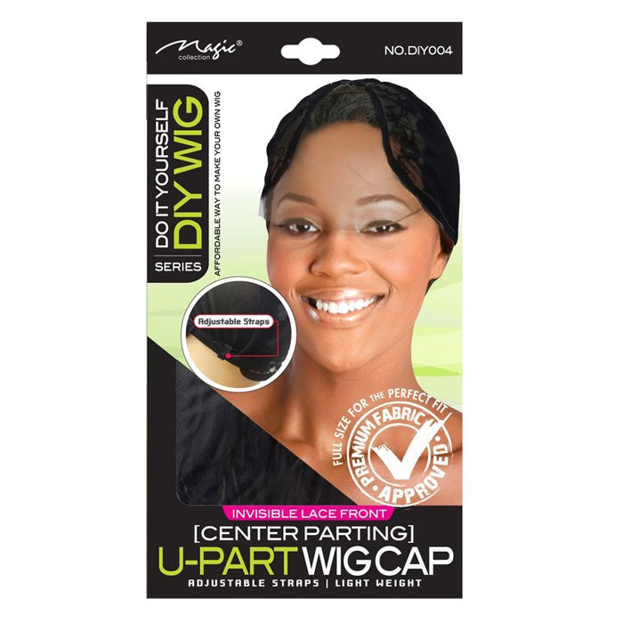 Magic DIY Wig Invisible Lace Front U-Part Cap