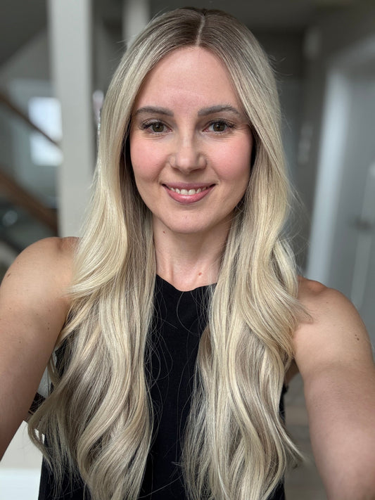 RESERVED FOR ZENNETTE - 26" Ashley Luxury Cap Lace Top Wig (M) August 1