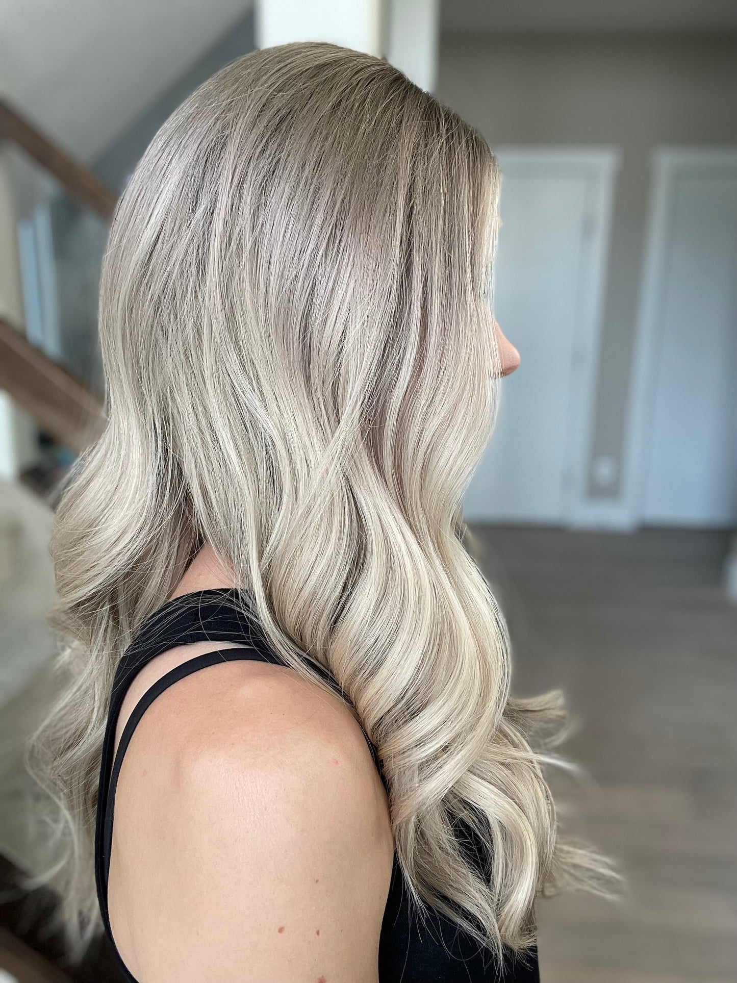 Reserved for Zennette - 25" Ashley Luxury Cap Lace Top Wig (M)