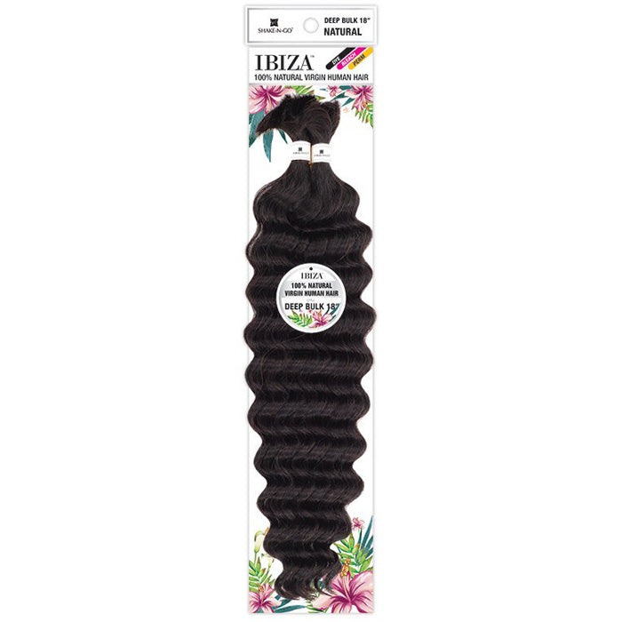 Shake N Go Virgin Human Hair Ibiza DEEP BULK 18"