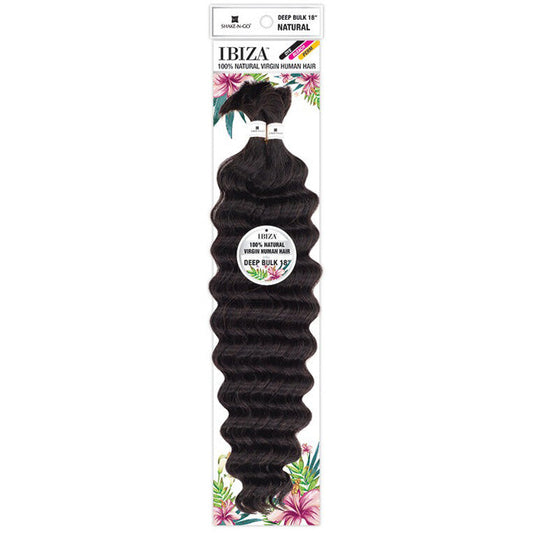 Shake N Go Virgin Human Hair Ibiza DEEP BULK 18"