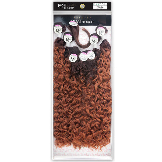 New Born Free Premium Remi Touch Weave BEACH CURL 8Pcs