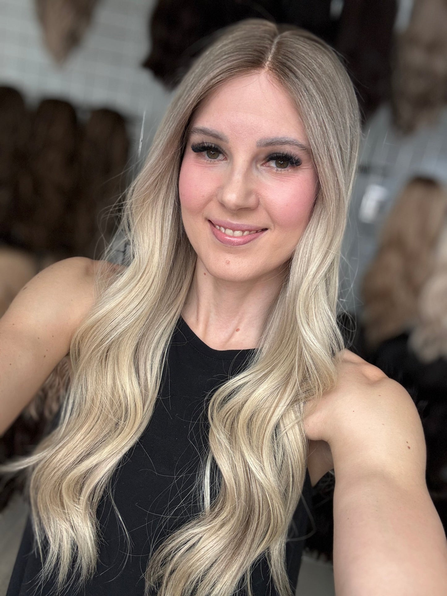 RESERVED FOR ZENNETTE - 26" Ashley Luxury Cap Lace Top Wig (M) March 9th