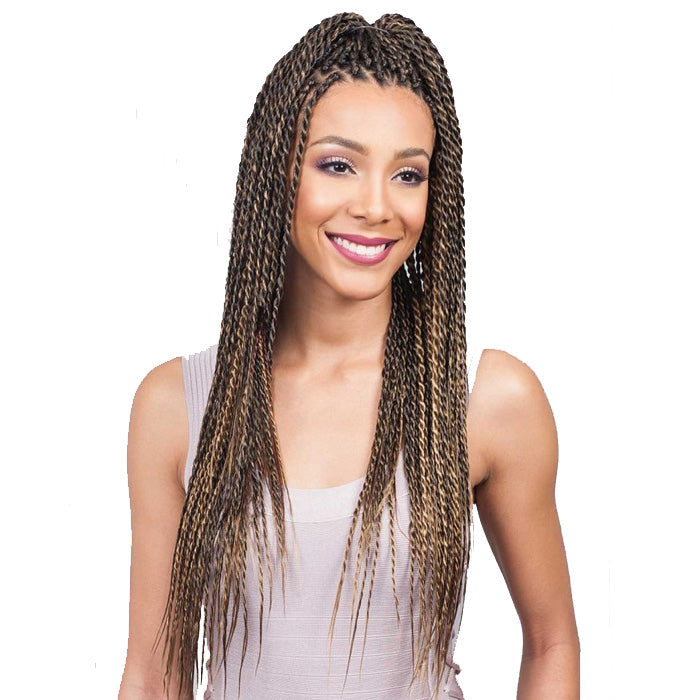 Bobbi Boss Pre-Stretched Braid - FEATHER TIP 54"