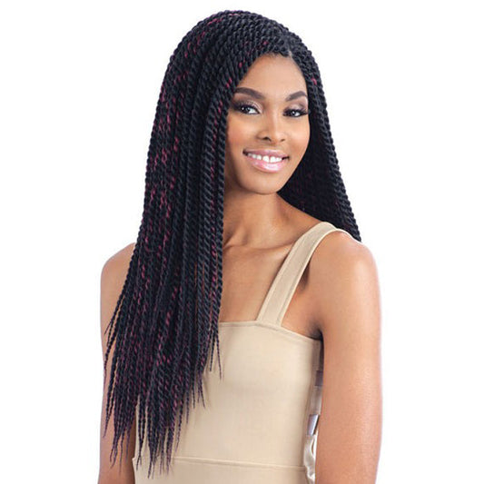 Model Model Glance Crochet Braid SENEGALESE TWIST LARGE