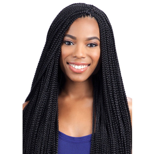 Model Model Glance Pre-Looped Crochet Braid - LONG SMALL BOX BRAID