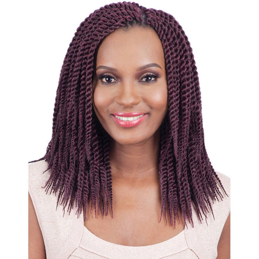Model Model Glance Pre-Looped Crochet Braid - SENEGALESE TWIST LARGE 10"