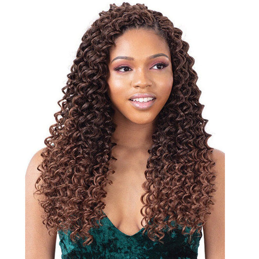 Model Model Glance Crochet Braid 3X DOMINICAN CURL 16" Inch