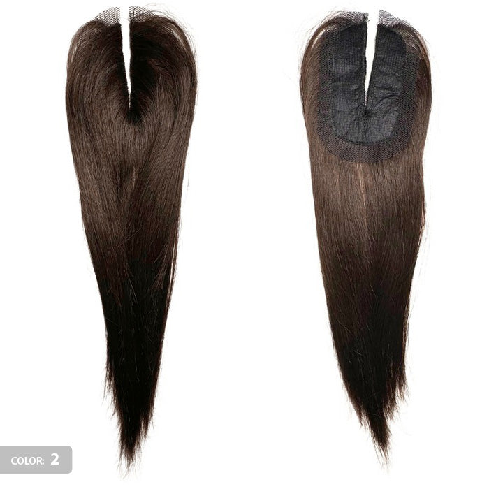 Diamond Remi Human Hair Invisible Closure - STRAIGHT 12"