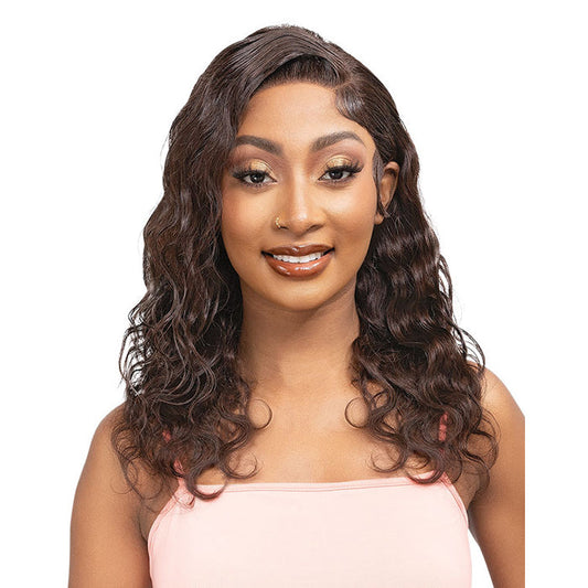 Janet Collection Natural Glueless 100% Virgin Remy Human Hair HD 360 Lace 13x4 Front Wig - HAYDEN